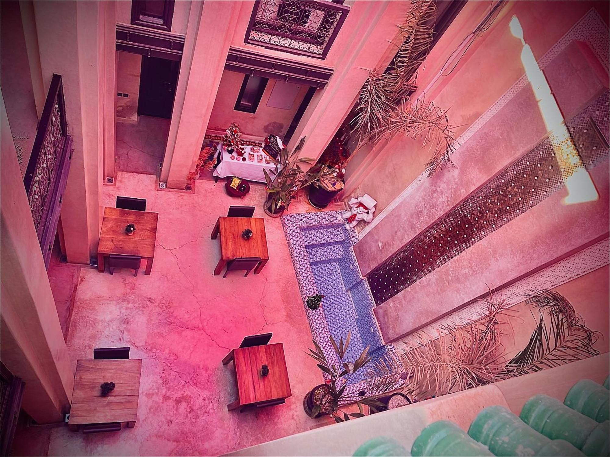 Riad Pourpre Medina مراكش المظهر الخارجي الصورة